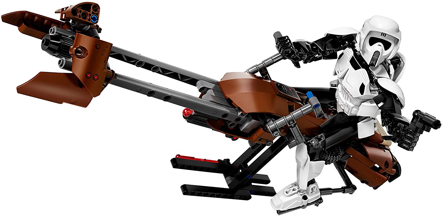 LEGO UK 75532 "Scout Trooper and Speeder Bike Construction Toy - Image 2