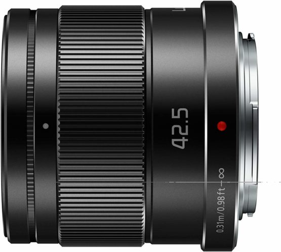 Panasonic LUMIX H-HS043E-K Micro Four Thirds Camera Lens with 42.5 mm Focal Length - Black - Image 3