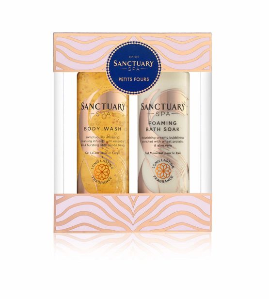 Sanctuary Spa Gift Set, Must Have Minis with Shower Gel, Body Scrub