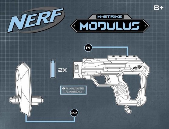 Nerf Modulus Strike and Defend Upgrade Kit - Image 4