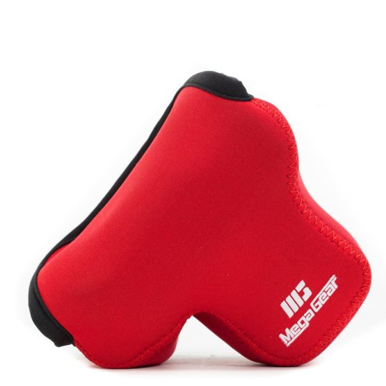 MegaGear MG1021 Olympus PEN E-PL9, E-PL8 Ultra Light Neoprene Camera Case - Red