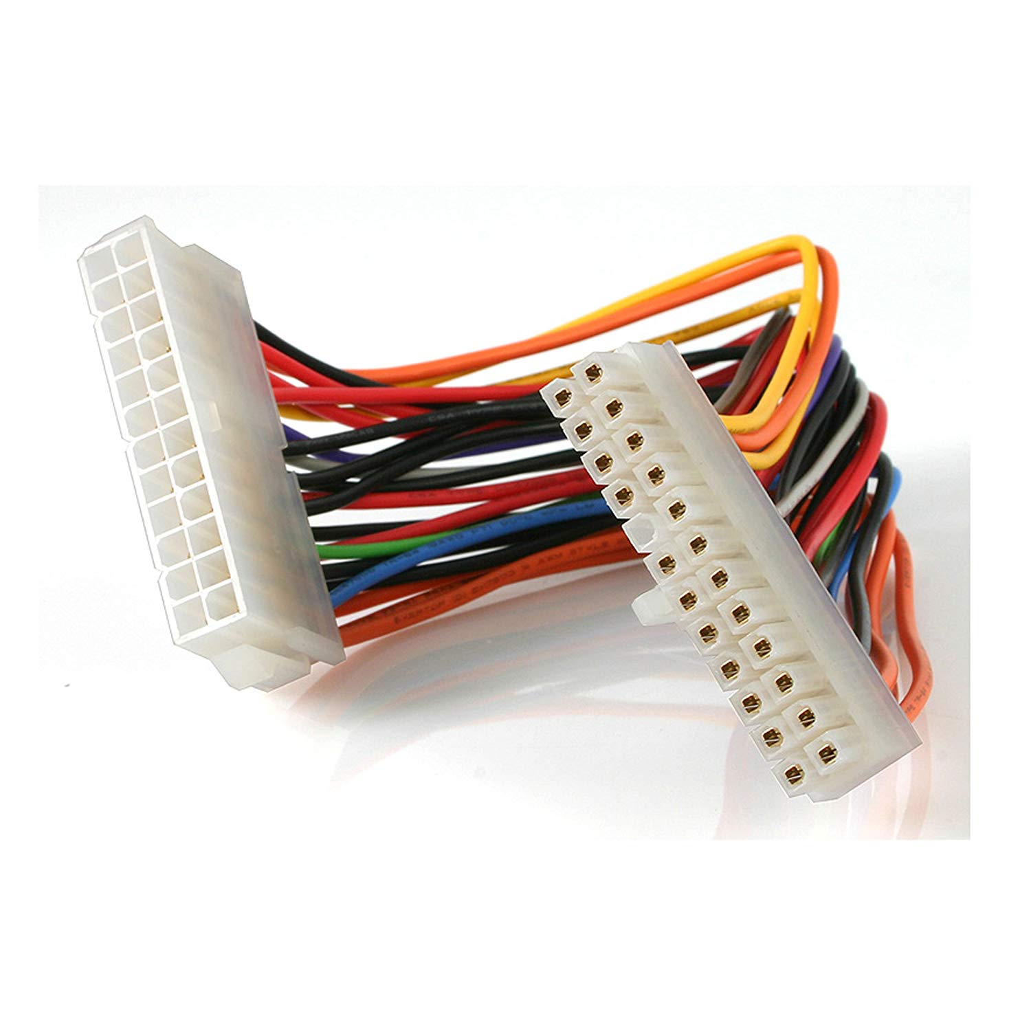 StarTech.com 8in 24 Pin ATX 2.01 Power Extension Cable, Power extension cable, 24 pin ATX (M) to 24 pin ATX (F), 7.9 in