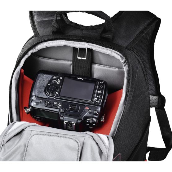 Hama "Profitour 180" Camera Backpack | Compatible with Sony, Panasonic, Nikon, Kodak, Canon & Many More - Black - Image 4
