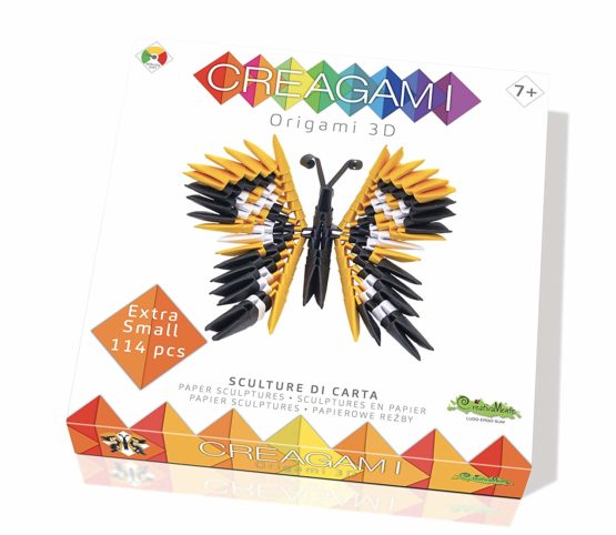 CreativaMente 703 Creagami Farfalla Creative Origami Modular Game, Multi-Coloured