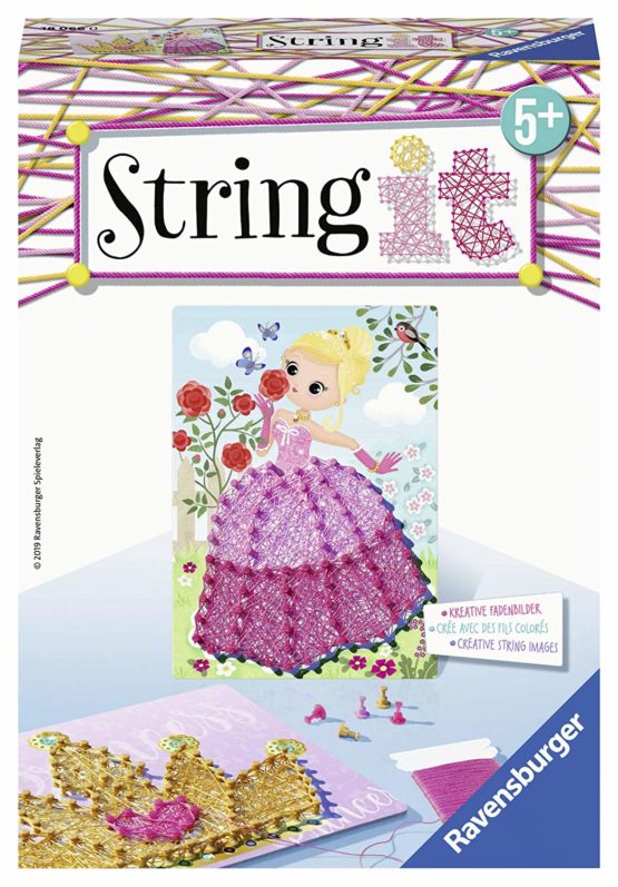 Ravensburger 18066 String it Mini: Pink Princess