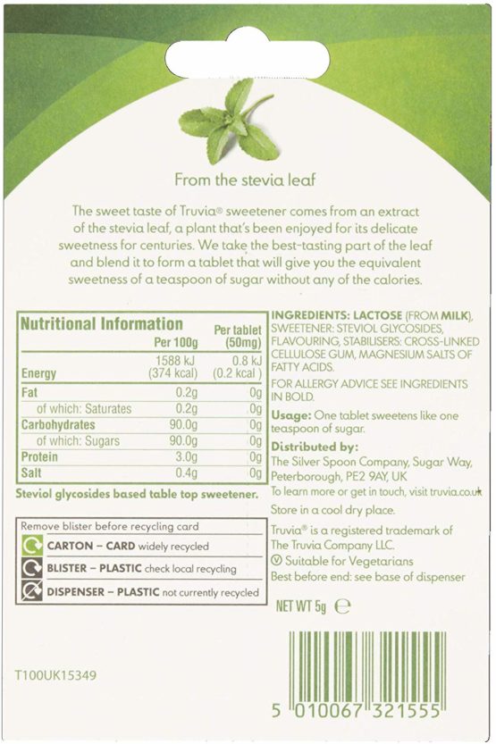 Truvia 100 Tablets (Pack of 12) - Image 4