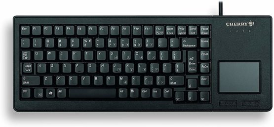 Cherry G84-5500LUMDE-2 Touch Pad Compact Keyboard - Black
