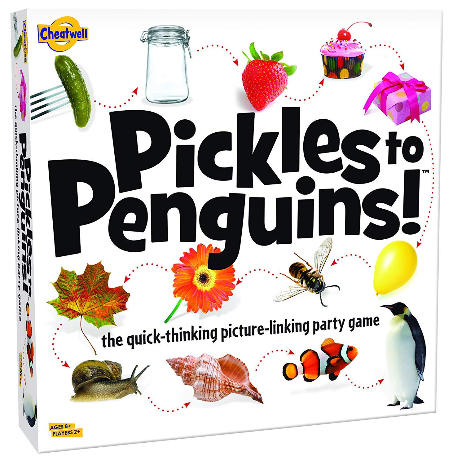 Cheatwell Games Pickles to Penguins, The Quick Thinking Family Party Game With 400 Cards And 800 Different Pictures