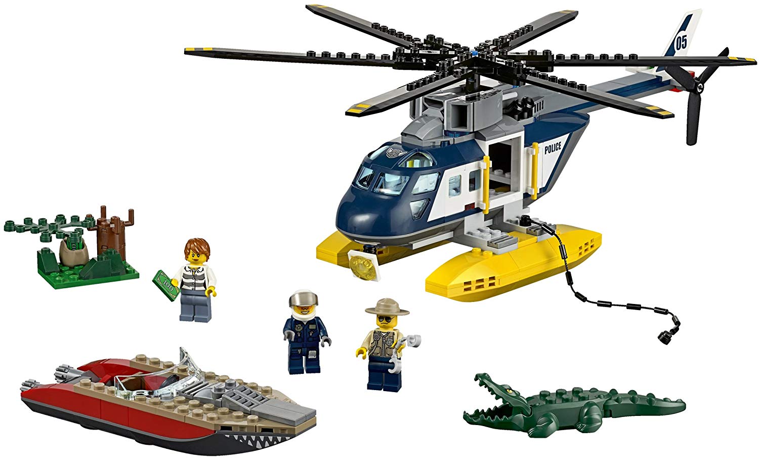 LEGO City 60067 Helicopter Pursuit, Small - Image 3