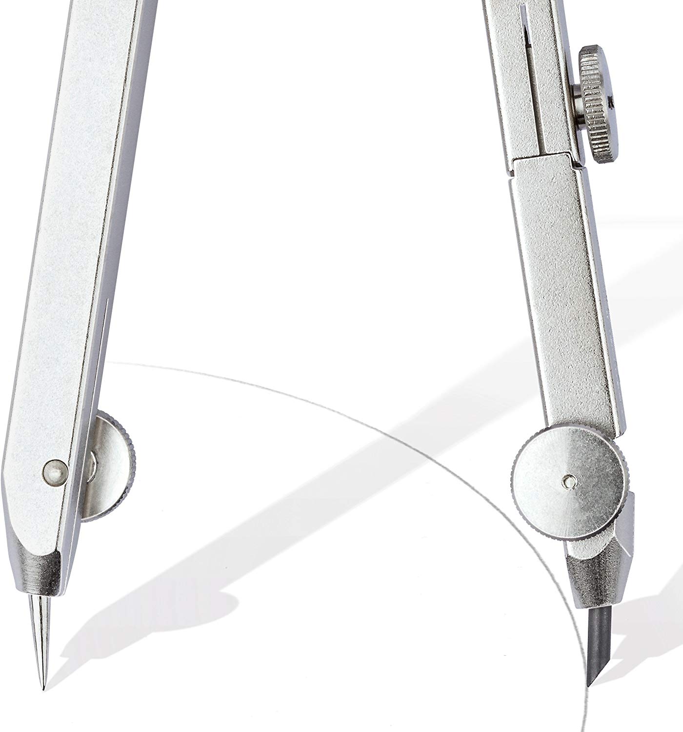 STAEDTLER 552 01 Mars Comfort Quick-Setting Compass with Push-Button, Universal Adapter and Lead Box (350 mm Diameter) - Image 3