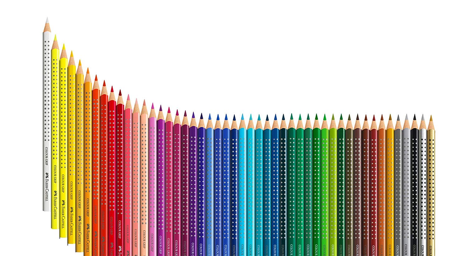 Faber Castell 110972"Jumbo Grip" Crayon, Grey - Image 2