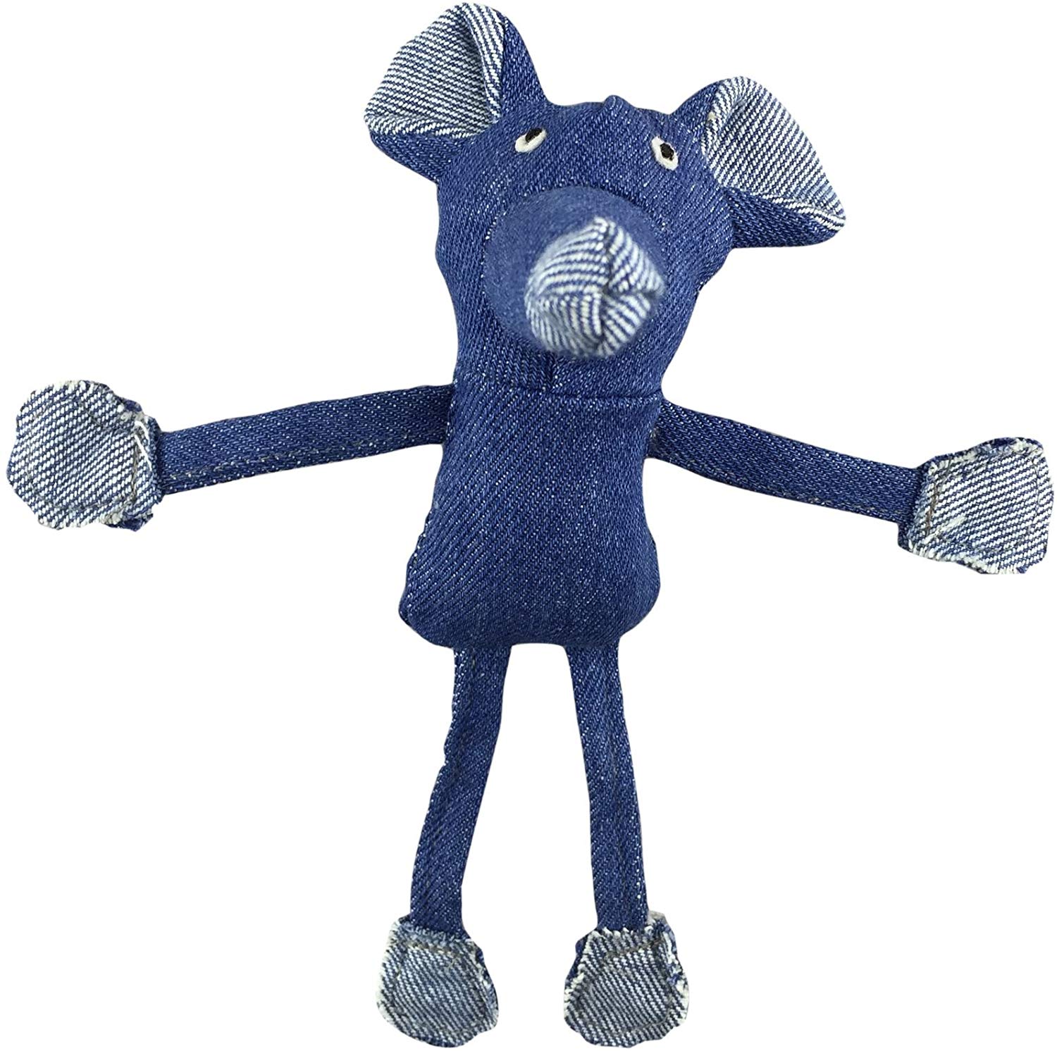 Bubimex Jeans Mouse Toy with Catnip, 1 Unité (Lot de 1)