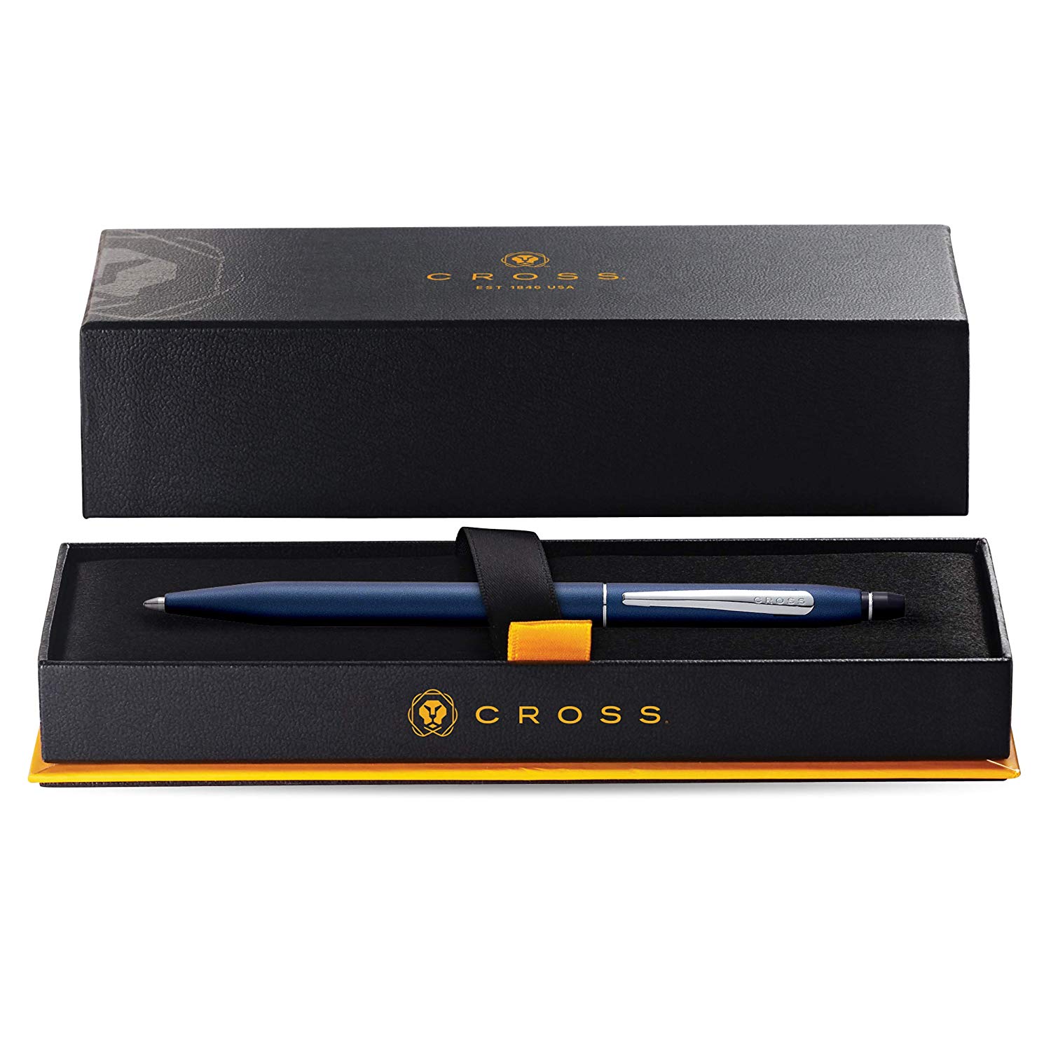 Cross Click Midnight Blue Ballpoint Pen incl. Premium Gift Box - Refillable Medium Ballpen - Image 3