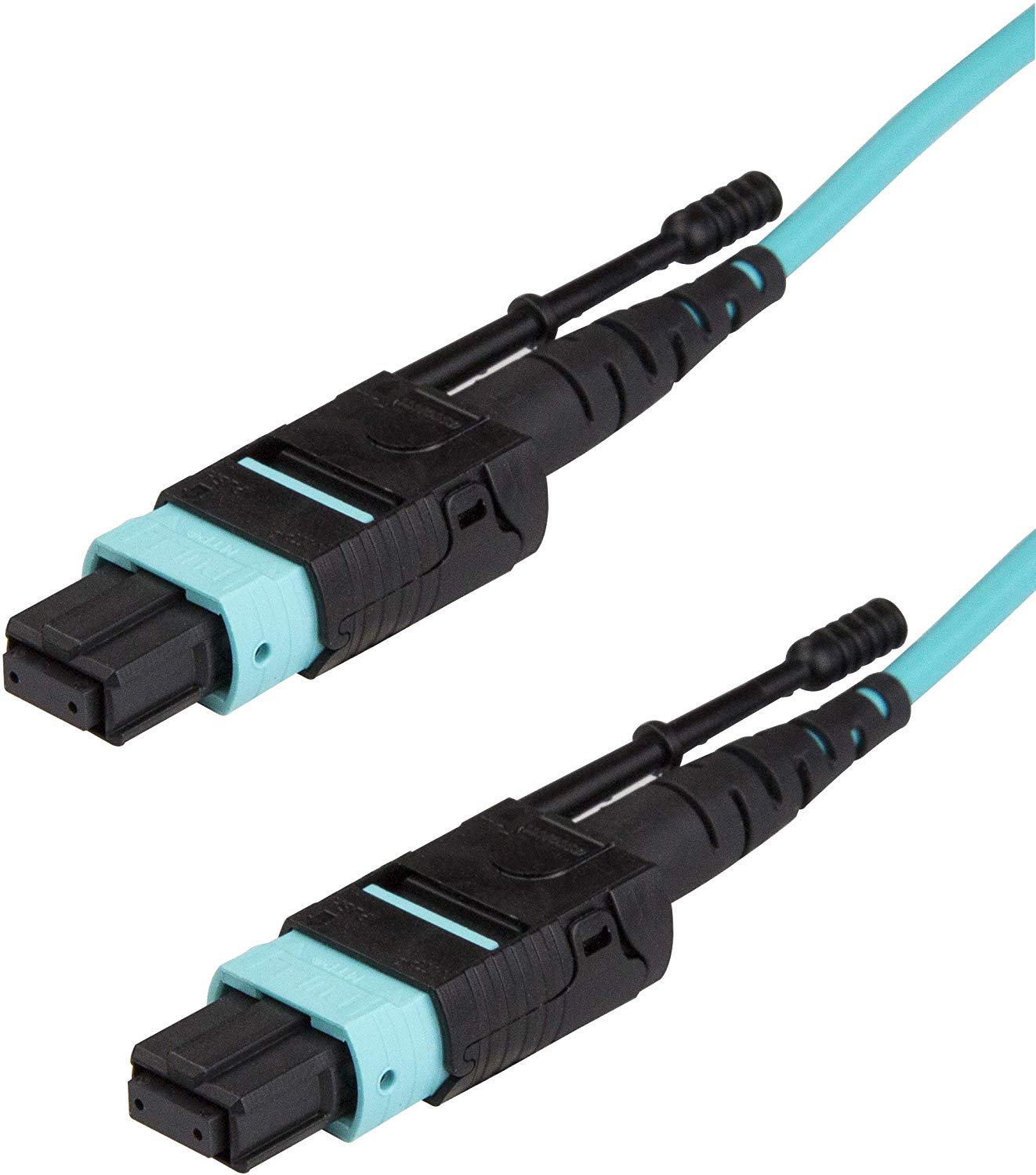 StarTech.com 1m (3ft) MTP(F)/PC to MTP(F)/PC OM3 Multimode Fiber Optic Cable, 12F Type-A, OFNP, 50/125µm LOMMF, 40G Networks