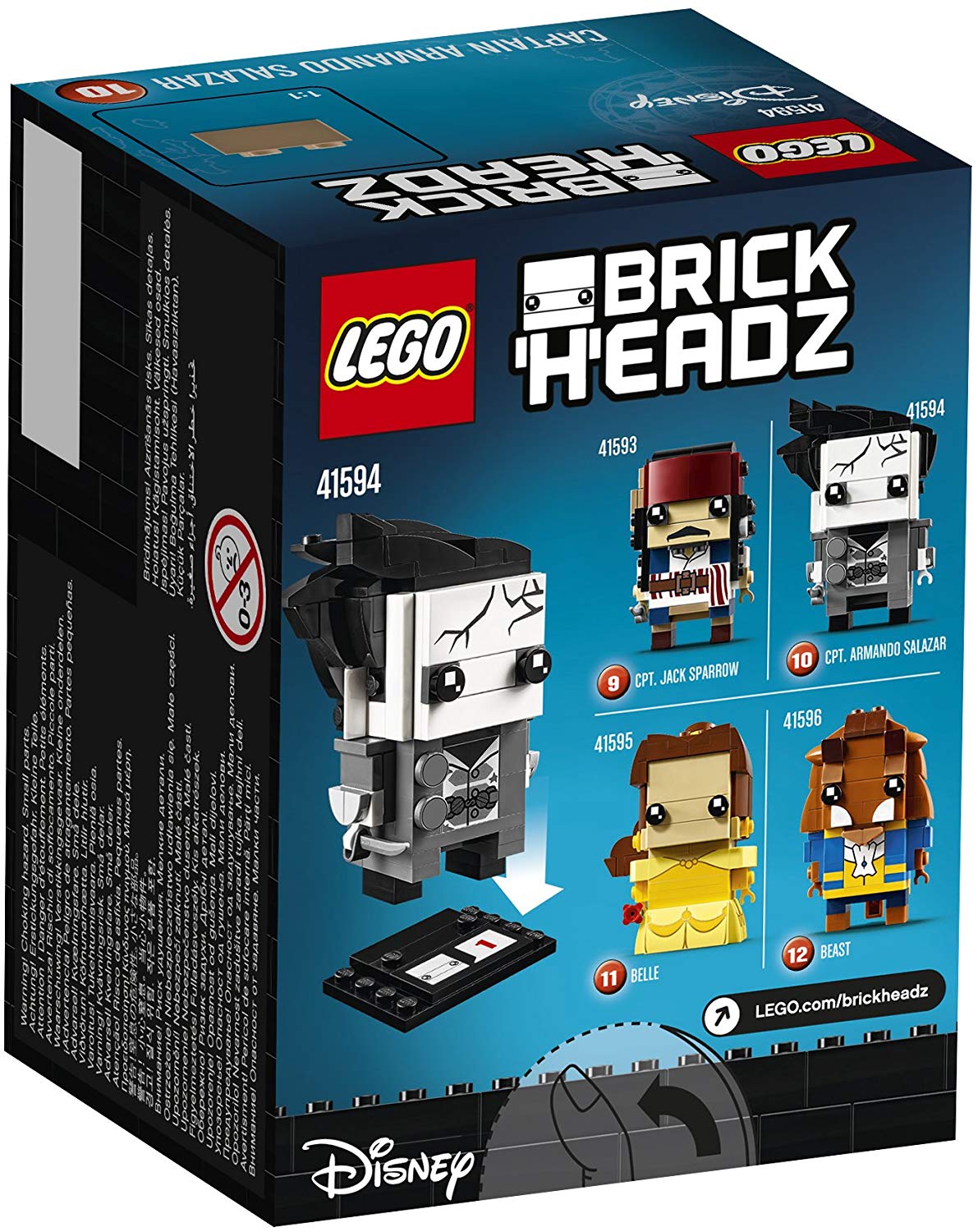 LEGO UK 41594 Brickheadz Captain Armando Salazar, Mehrfarbig, Small - Image 2