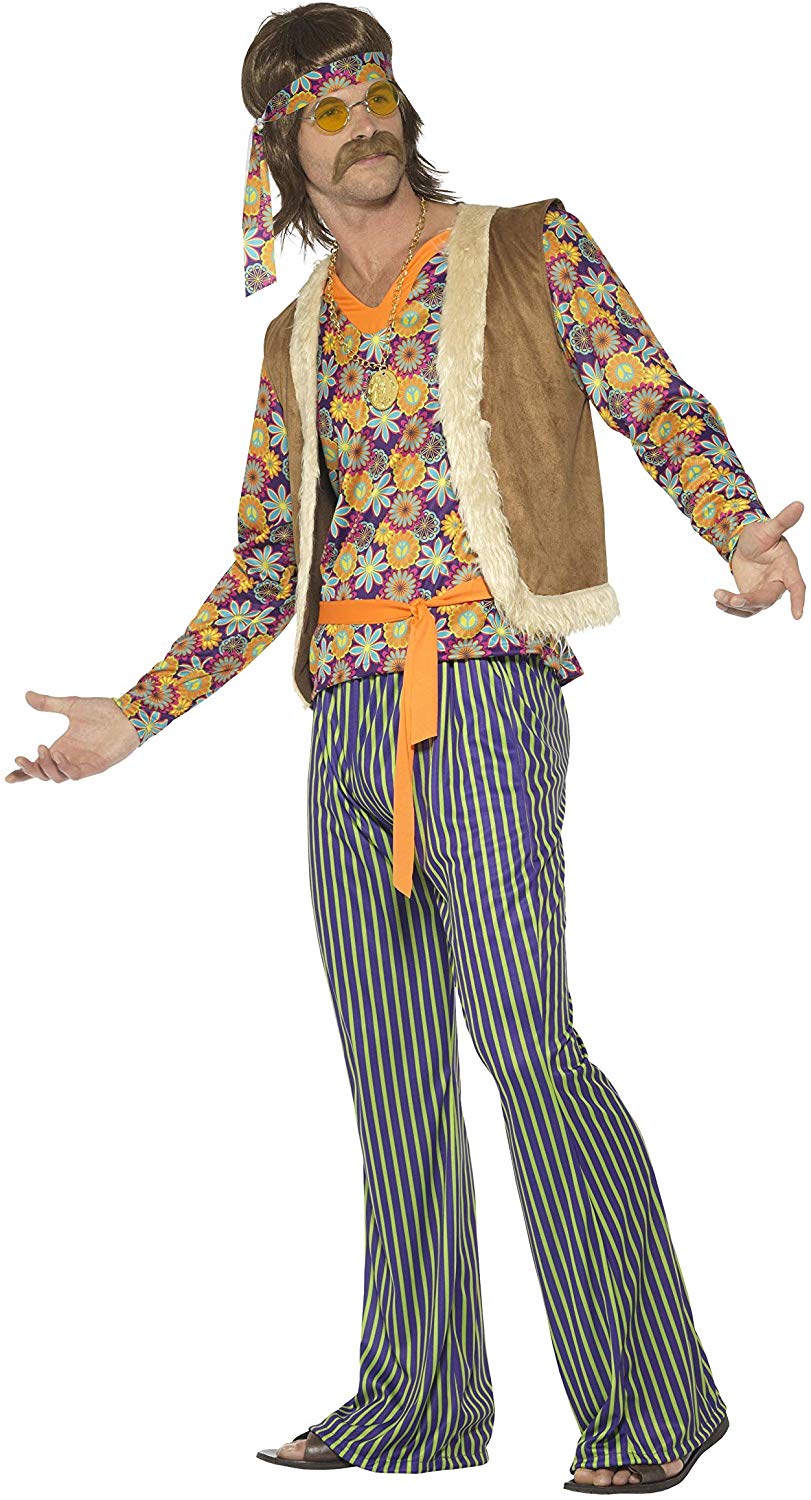 Smiffys 60s Singer Costume, Male – BigaMart