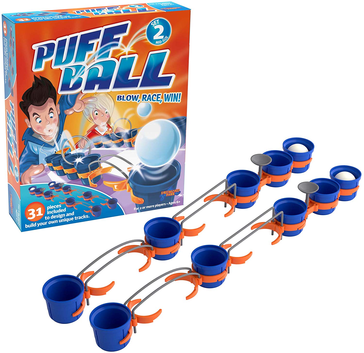 Drumond Park Puff Ball 2 Kids Action Game - Mid Size