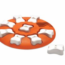 Nina Ottosson by Outward Hound Dog Smart Orange Interactive Treat Puzzle Dog Toy