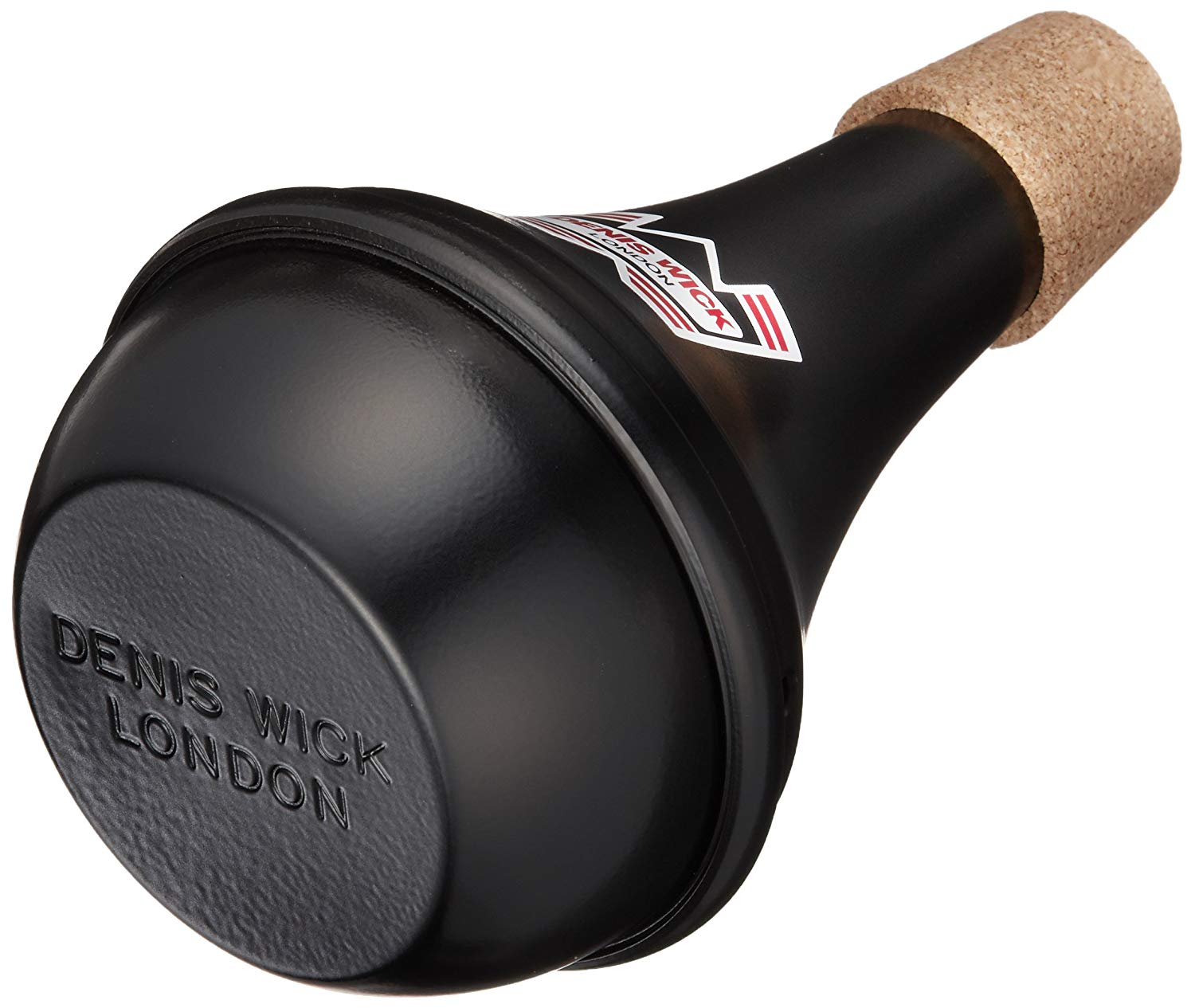 Denis Wick 5526 Practice Mute for Bb Cornet or Trumpet Black Polyester Coated Aluminium, Einheitsgröße - Image 2