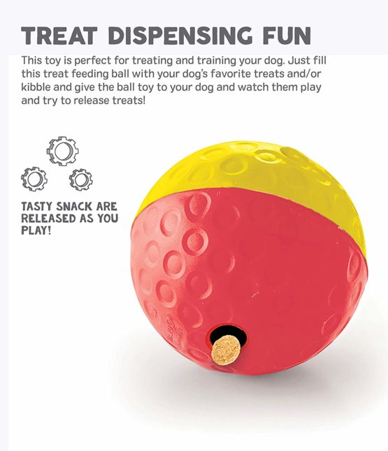 Nina Ottosson by Outward Hound Treat Tumble Red Interactive Treat-Dispensing Puzzle Dog Toy, Large - Image 3