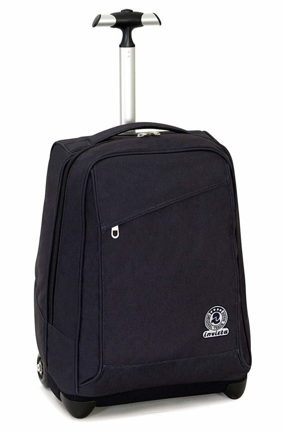 Invicta Trolley Invicta Benin Ii Recycled Roller Case 48 centimeters 35 Black (Nero)