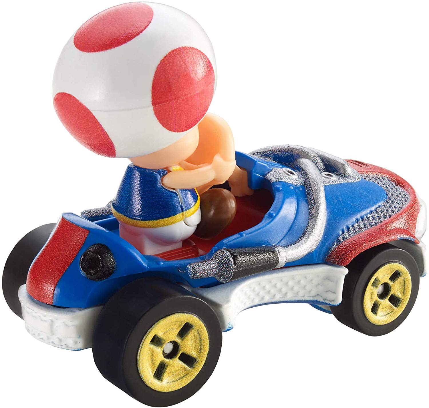 Hot Wheels Mario Kart Characters and Karts as Hot Wheels 1:64 Die-Cast Cars, GBG30, Multicolor, 3.2 cm x 6.4 cm x 4.5 cm - Image 2