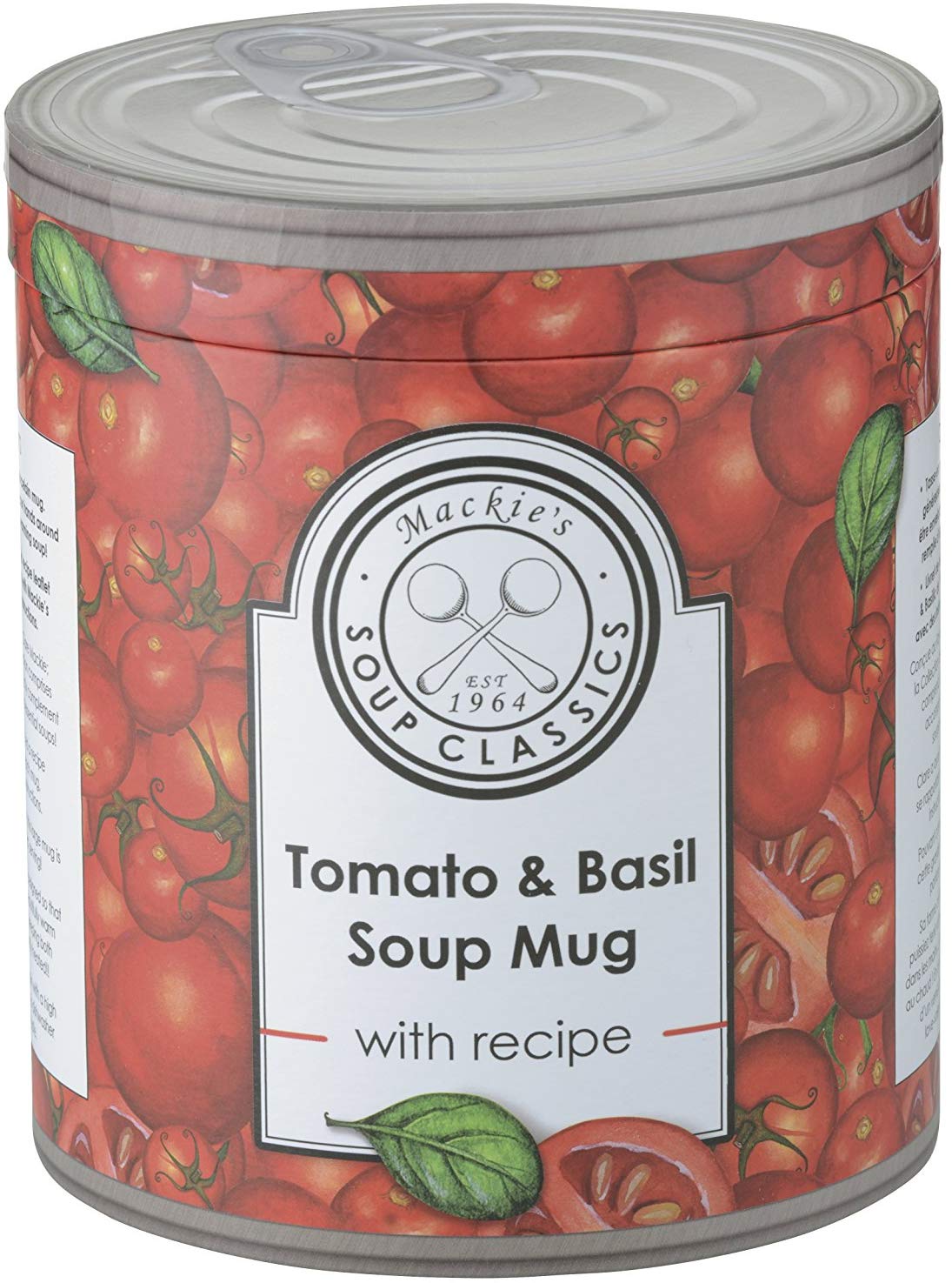 Mackie's Soup Classics Mackie's Tomato & Basil Soup Mug, Multi-colour - Image 2