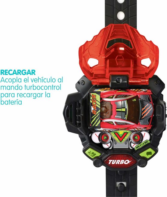 VTech Turbo Force Racer Red Mini Car Rechargeable Remote Control - Image 2
