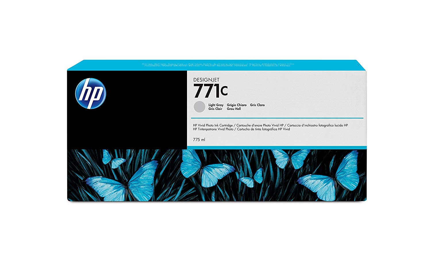 HP 771C - B6Y14A - 1 x Light Grey - Ink cartridge - For DesignJet Z6200, single pack - Image 2