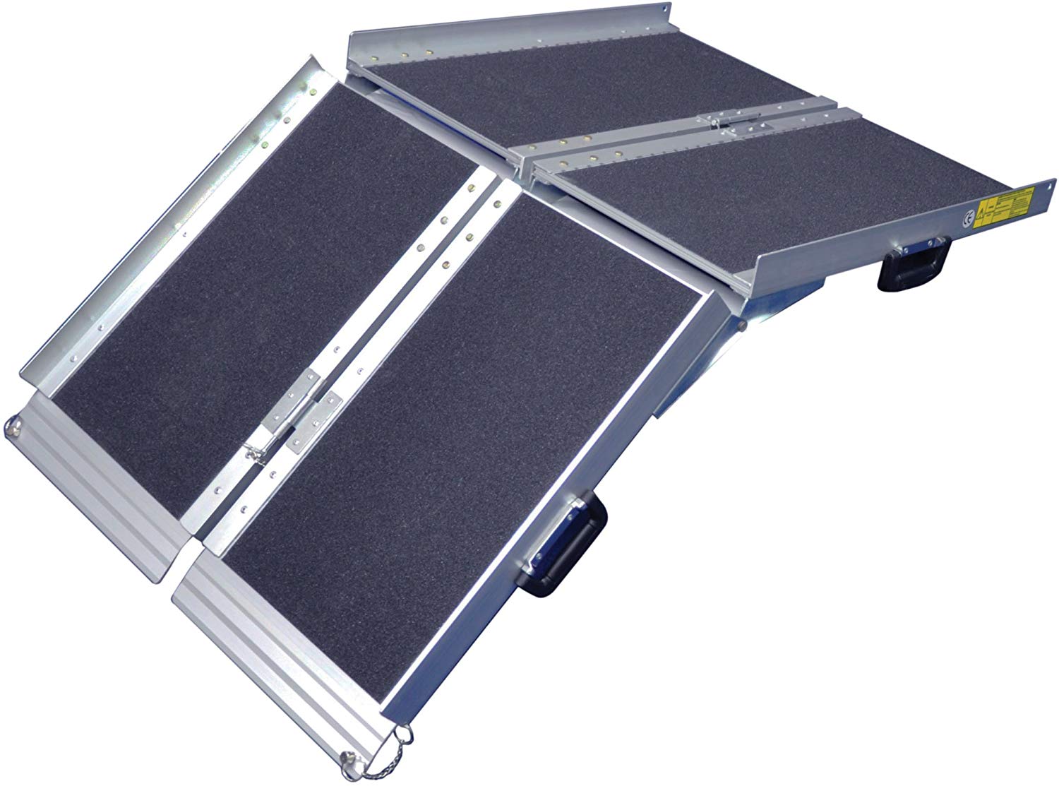Aidapt 6FT Tri-Fold Suitcase Ramp.Non-slip Tread,Carry Handle,Portable,Folding,Car Boot Ramp,Wheelchair,Scooter