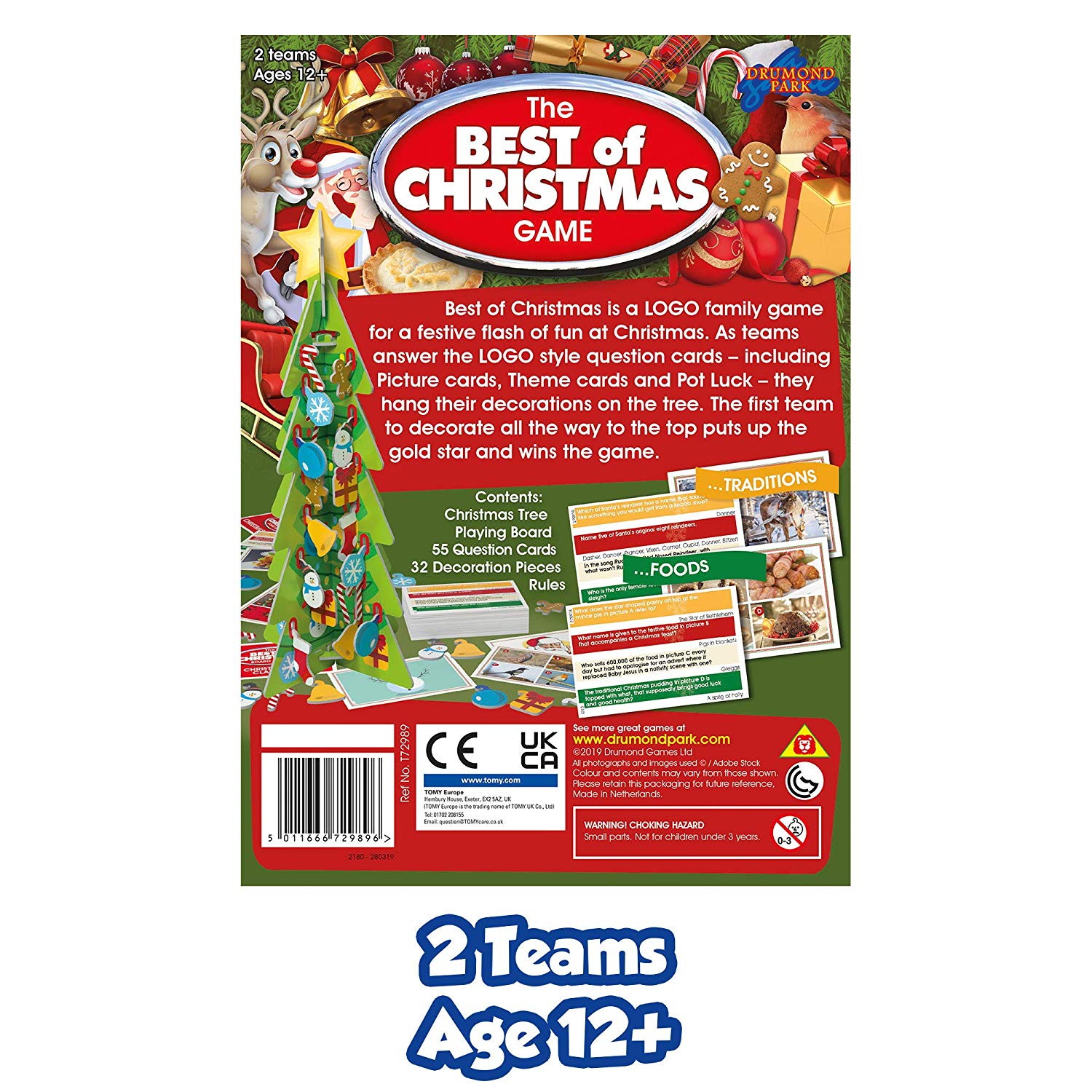 Drumond Park The Best of Christmas Logo Game, Multicolor, 15 cm x 15 cm x 30 cm - Image 4