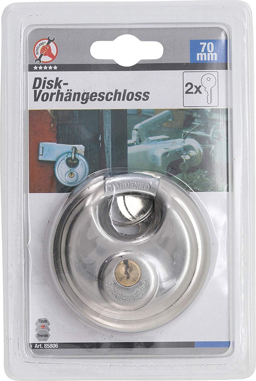 BGS Diy 85806, Silver, 70 mm - Image 4