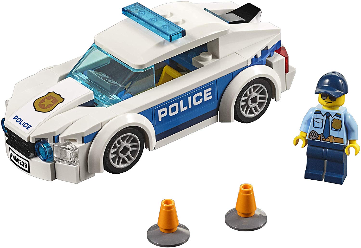 Lego 60239 City Police Patrol Chase Car Toy, Mehrfarbig - Image 2