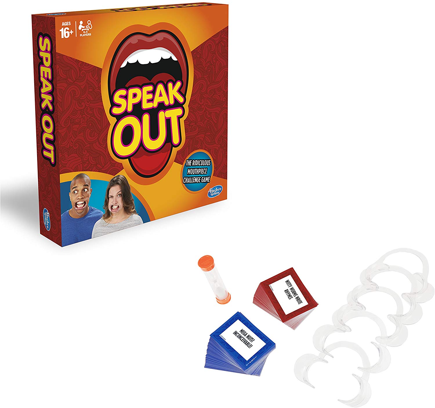 Hasbro Speak Out Game, Multicolor, 26.7 cm x 5 cm x 26.7 cm - Image 3