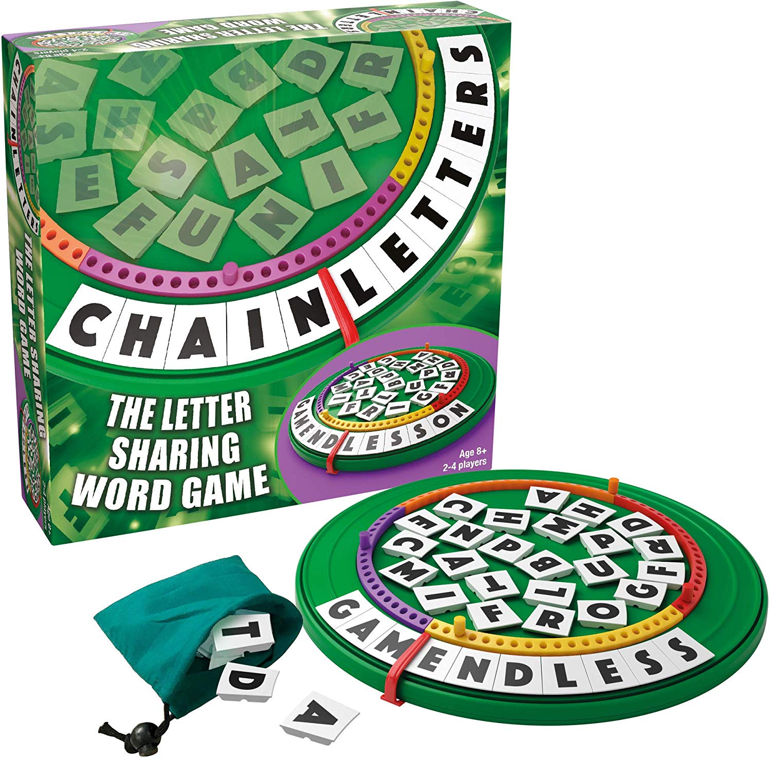 Drumond Park T72990EN Chain Letters Board Game, Multicoloured - Image 2