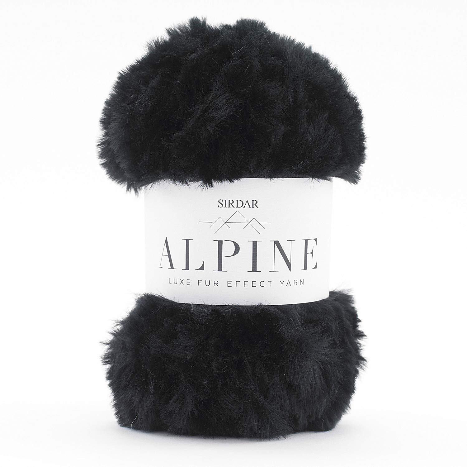 Sirdar Alpine, Luxe Faux Fur Yarn, Panther (401), 50g