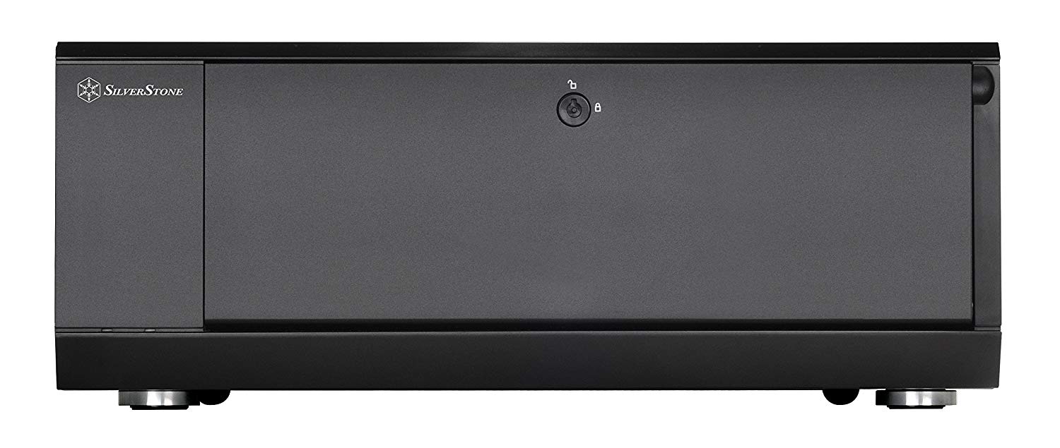 SilverStone SST-GD10B - Grandia HTPC ATX Computer Case, Silent High Airflow Performance, black - Image 4