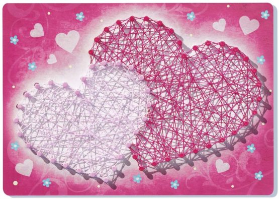 Ravensburger 18033 String it Mini: Heart Playset, White - Image 2