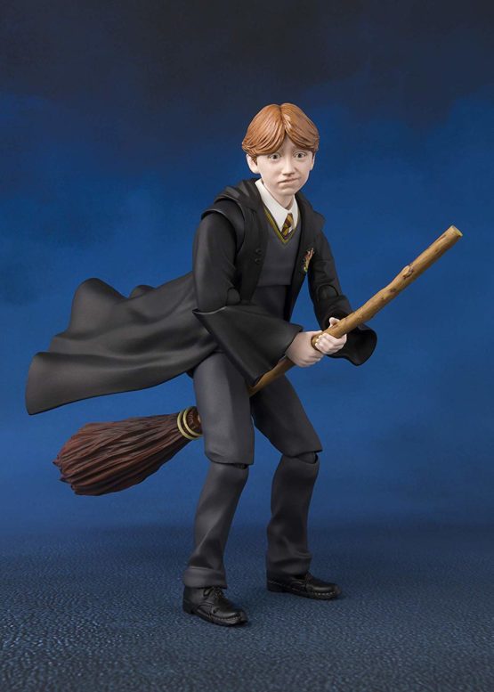 Bandai Tamashii Nations S. H. Figuarts Harry Potter Ron Weasley Action Figure, Black, standard