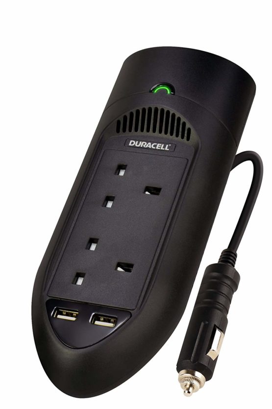 Duracell DRINV15-UK 175 W Powerstrip Twin Socket Inverter with Twin USB Ports - Image 3