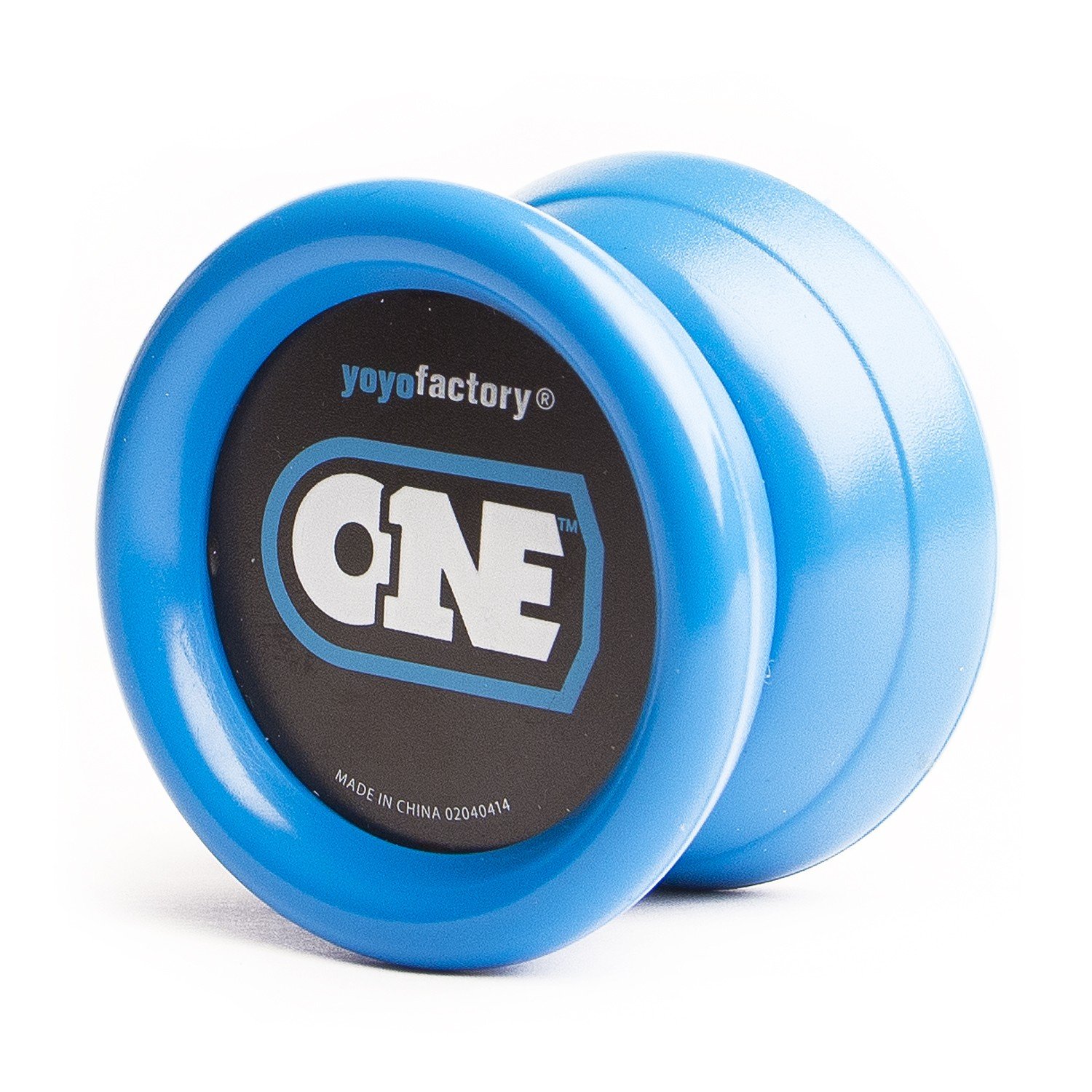YoYo Factory ONE Yo Yo - Beginner Professional Yo-Yo for Kids & Adults, Blue, 4 cm x 5.5 cm