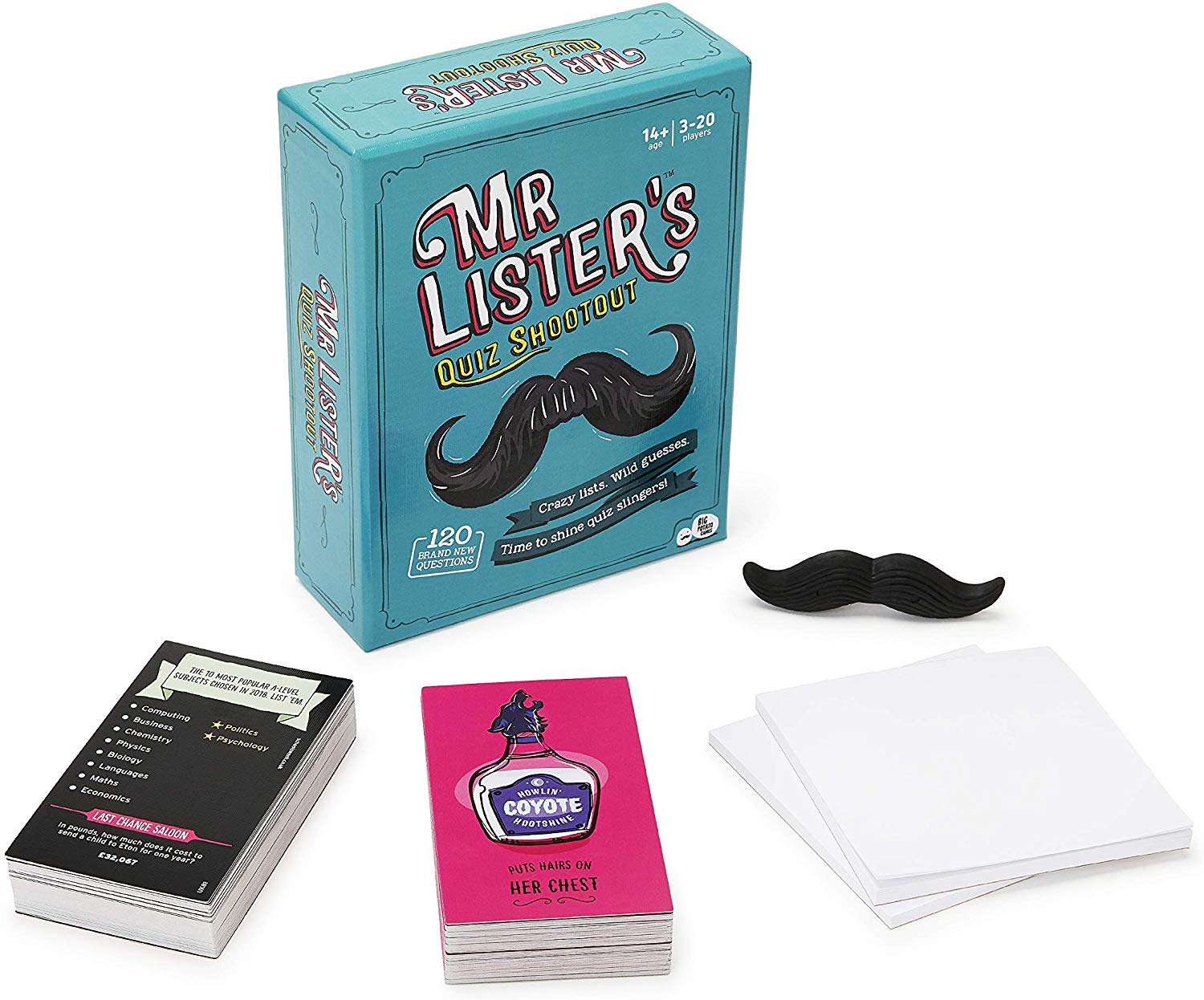 Mr Lister's Quiz Shootout: Perfect Card Game For Families, Golden, Medium - Image 2