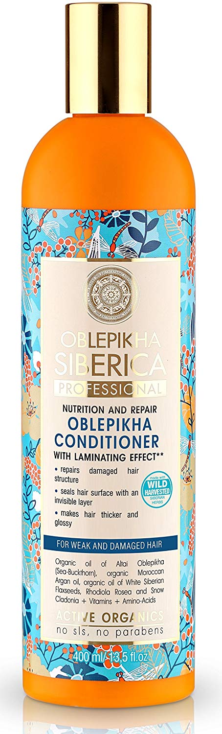 Natura Siberica Oblepikha Nutrition y Repair Acondicionador Cabello Debil y Dañado 400ml main image 1