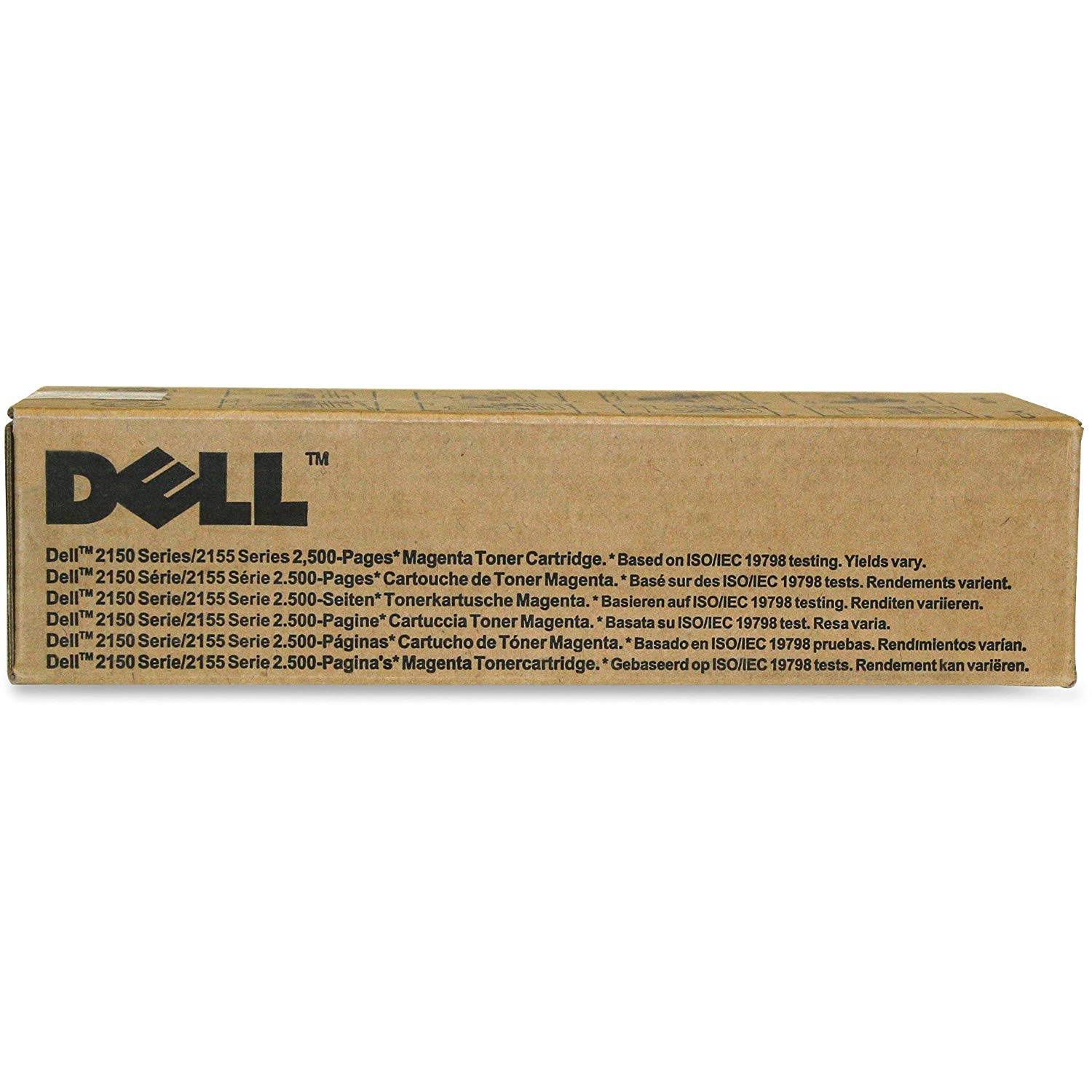 Dell 2150 High Capacity Toner Cartridge - Magenta, Dell Toner 8WNV5 593-11033 Magenta