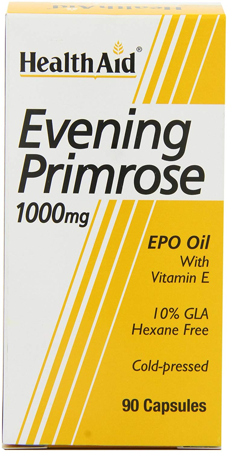 HealthAid Evening Primrose Oil 1000mg 90 Capsules, 90 Capsules (Pack of 1) - Image 3