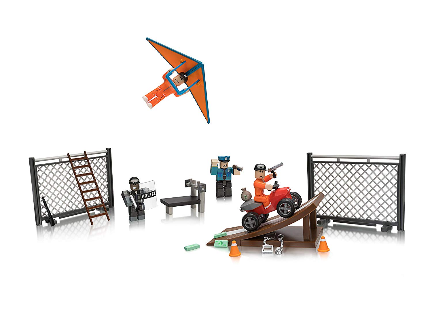 Roblox ROB0216 Jailbreak: Escape Collectible Figures & Accessories, Multicolor, standard size