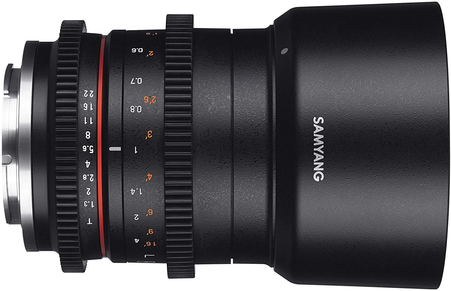 Samyang 50 mm T1.3 VCSC Lens for Sony E Camera, Schwarz - Image 2