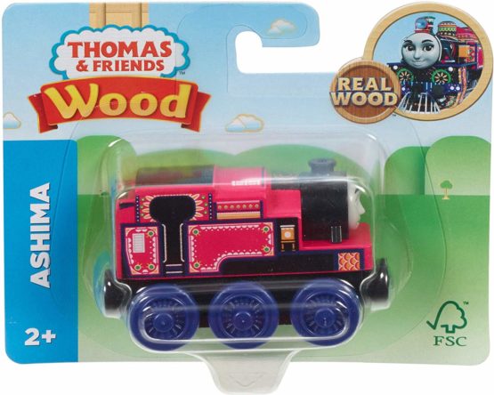 Thomas & Friends Thomas and Friends GGG33 Wood Ashima Toy Train, Multi-Colour - Image 4