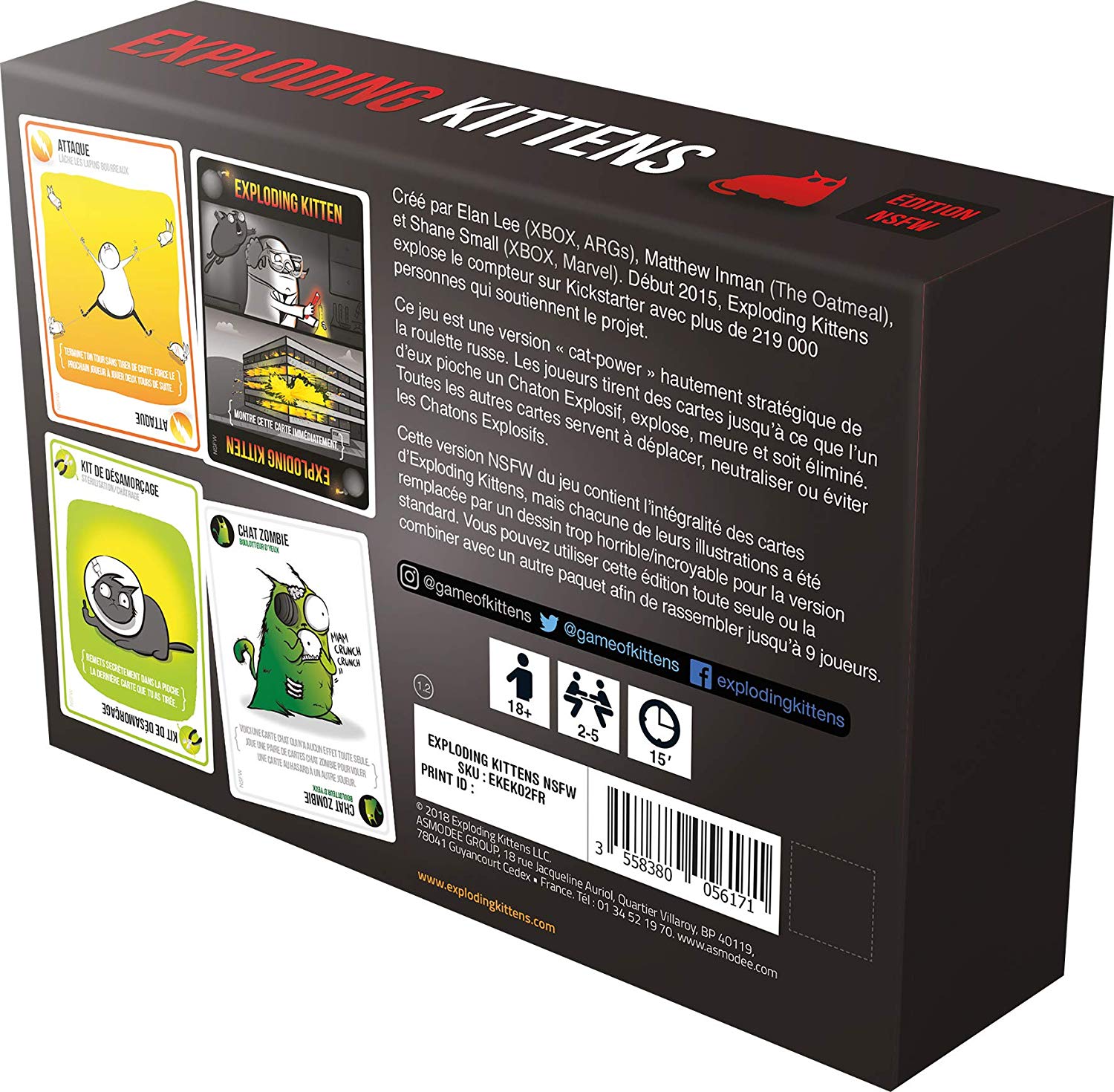 Exploding Kittens : Edition NSFW, Multicolor - Image 4