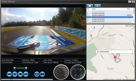 Royal CSACWG100 Full HD Action Camera with GPS and WiFi - Image 4